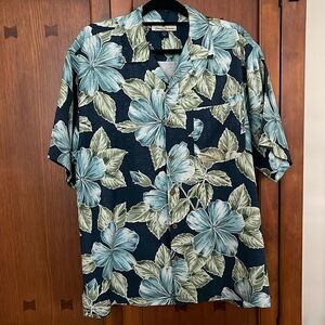 Tommy Bahama 100% Silk Men’s Hawaiian Shirt (M)